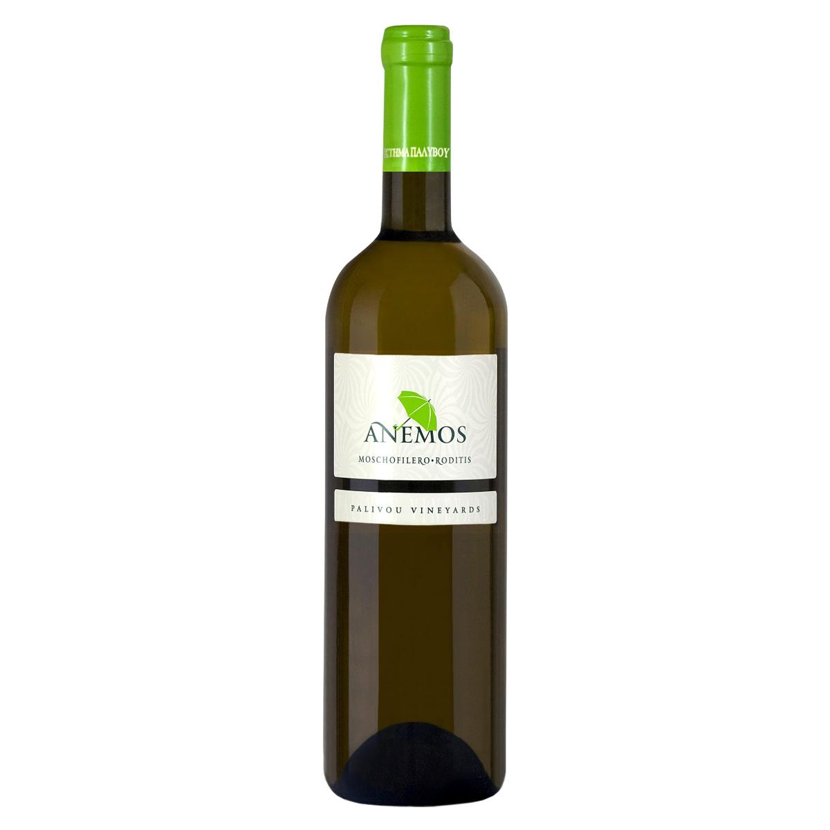 Anemos weiß Palivou | Weißwein trocken (0,75 l) g.g.A. Korinth