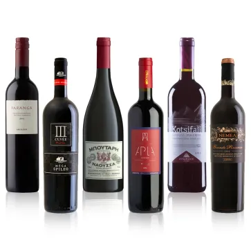 Griechisches Rotwein Probierpaket trocken – 6 Weine entdecken