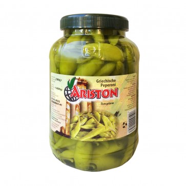 Peperoni grün mild | Ariston (1,4 kg)