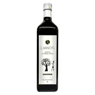 Griechisches Olivenöl nativ extra LIANOS in der 1 Liter Glasflasche aus der Ölmühle Lianos auf dem Peloponnes