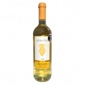 Retsina Akratos Papakonstantinou | Weißwein geharzt (0,75 l)