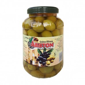 Grüne Oliven mit Stein | Ariston (1,5 kg)
