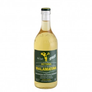 Retsina Malamatina | Weißwein geharzt (0,5 l)