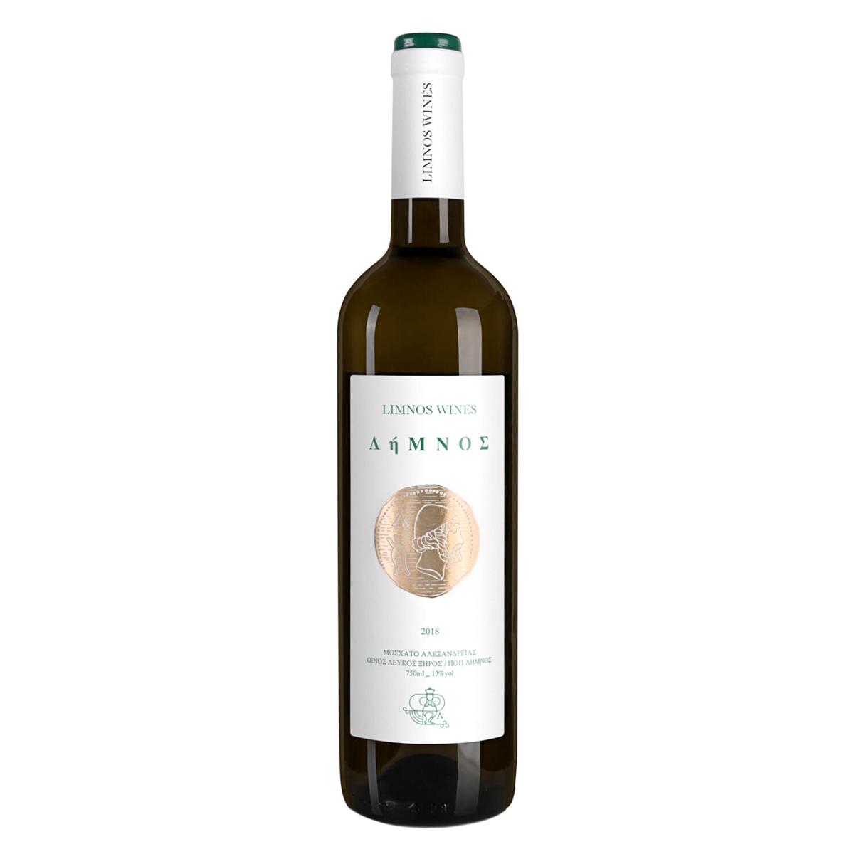 Limnos Moschatos EAS Limnos Wines | Weißwein trocken (0,75 l) g.U. Limnos