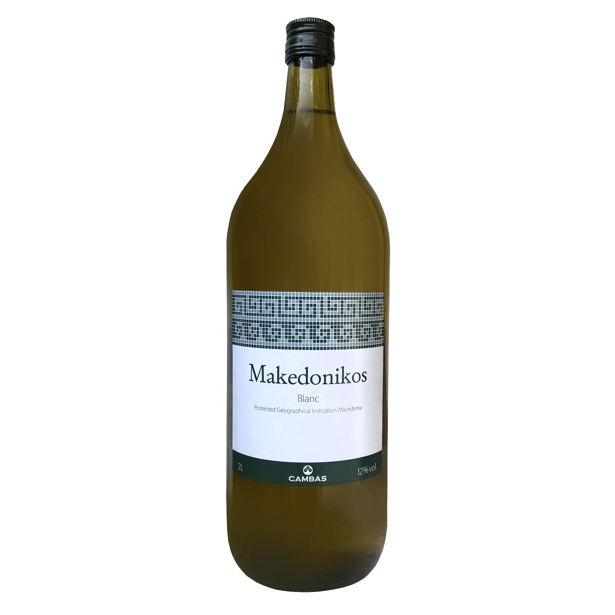 Makedonikos weiß Cambas | Weißwein trocken (2 l) g.g.A. Makedonien