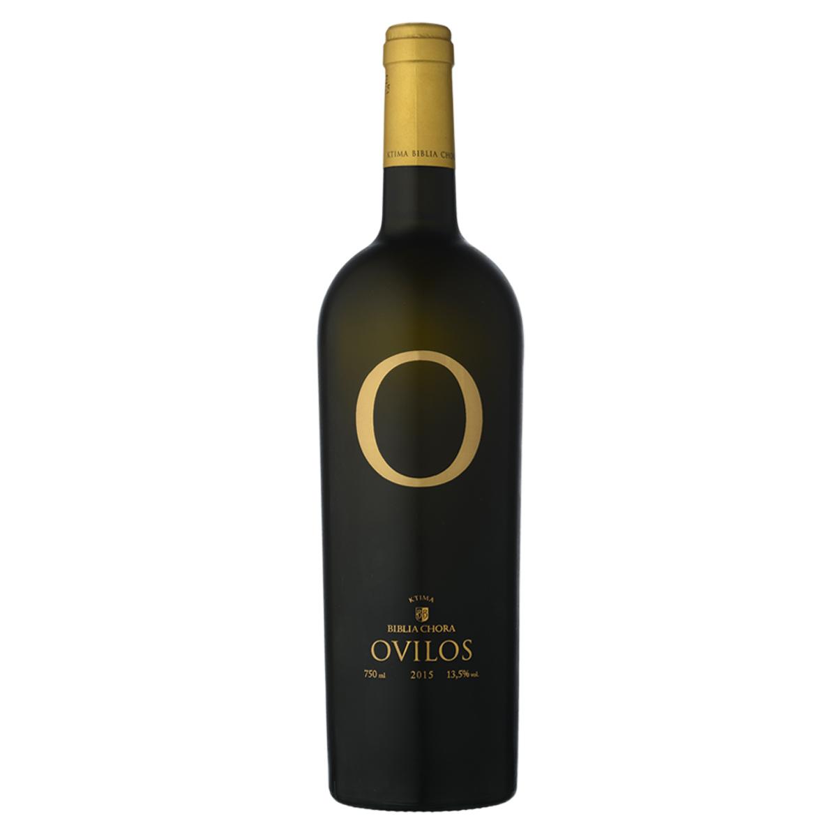 Ovilos weiß Biblia Chora 2022 | Weißwein trocken (0,75 l) g.g.A. Pangeon/Kavala