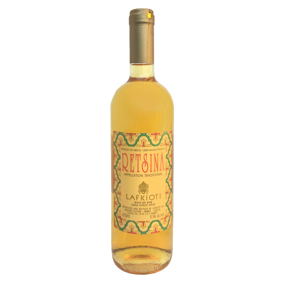 Retsina Lafkioti | Weißwein geharzt (0,75 l)