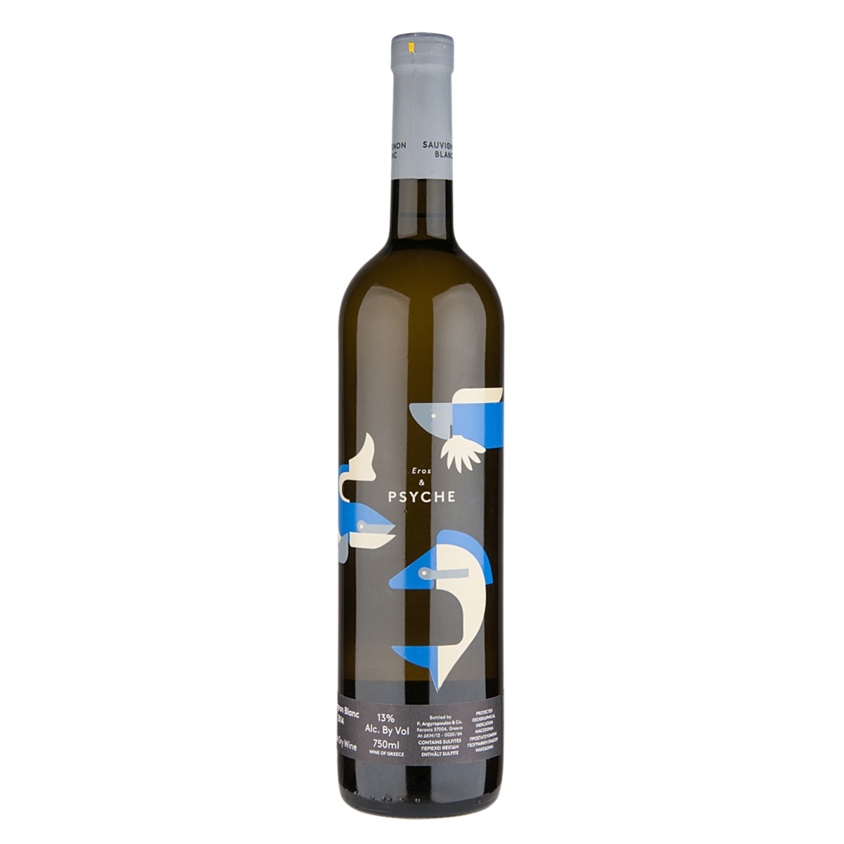 Eros & Psyche weiß Argyropoulos | Weißwein trocken (0,75 l) g.g.A. Florina